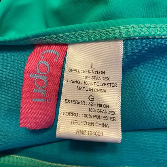 CAPRI - TEAL BIKINI BOTTOM - Picture 4 of 4